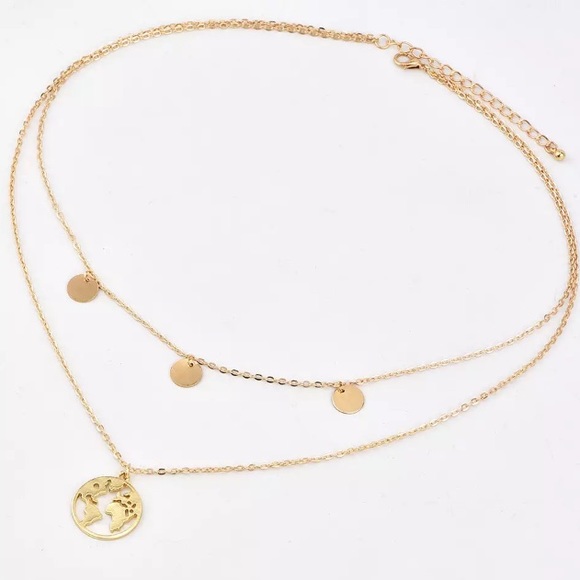 Gold Necklace Gold Necklace Gold Necklace Gold Necklace Gold Necklace - Picture 2 of 6